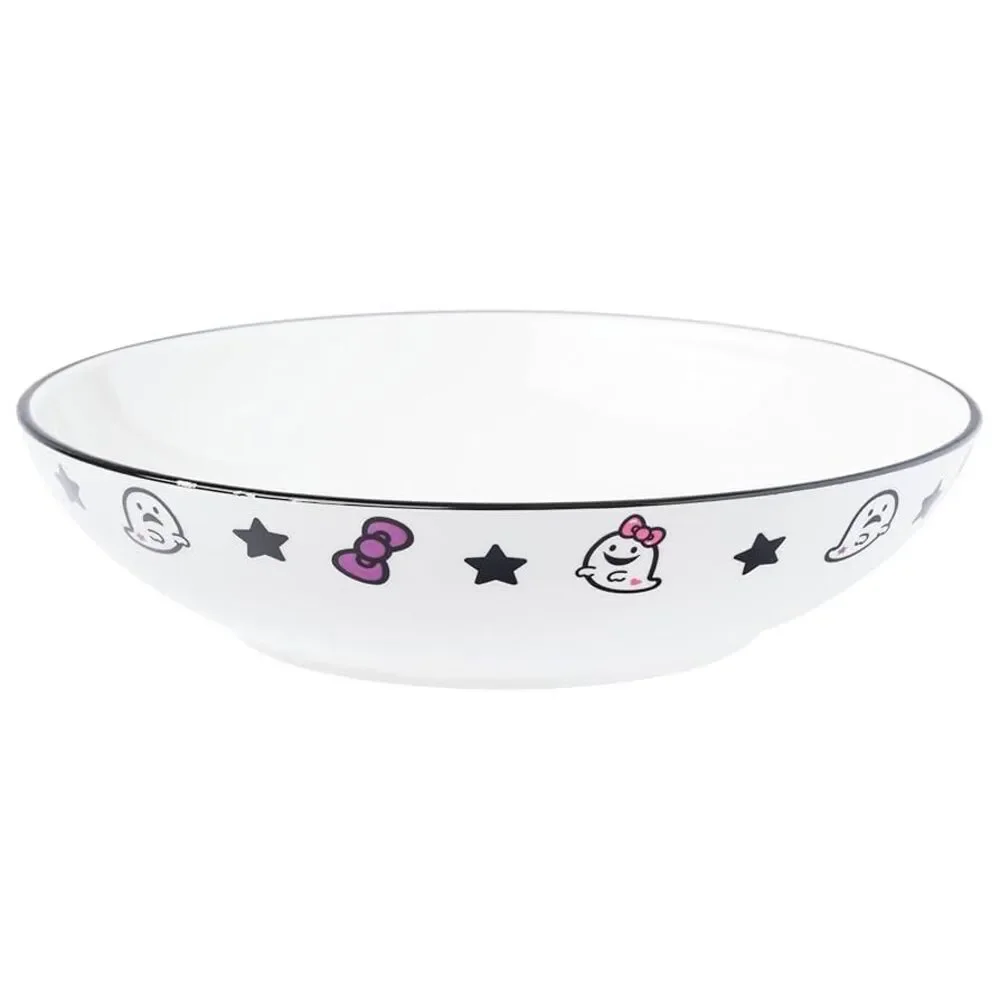 Set of 4 Sanrio Hello Kitty Halloween Spooky Coupe Ceramic Dinner Bowl, 9